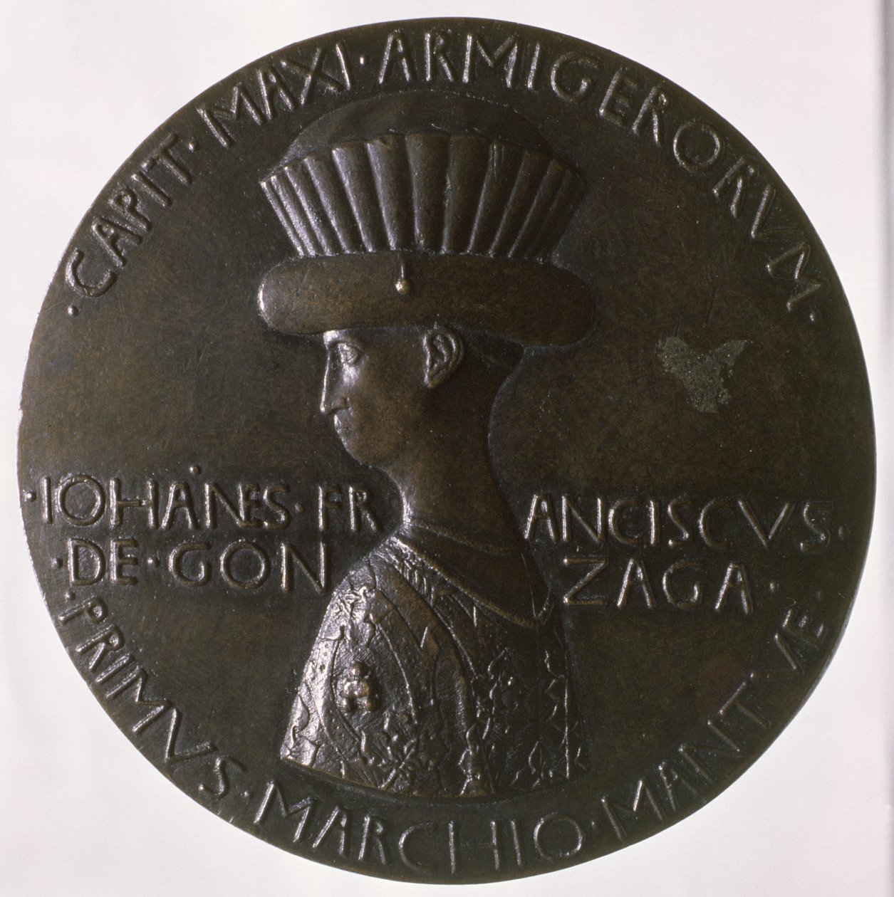 Médaille portrait représentant Gianfrancesco Gonzaga (13945-1444) 1446-8 - Antonio Pisanello