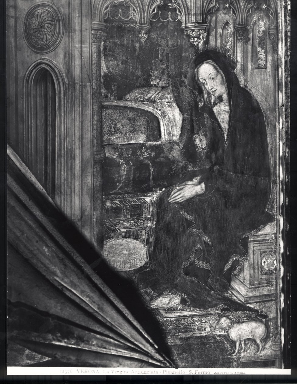 Vierge Marie, détail de l