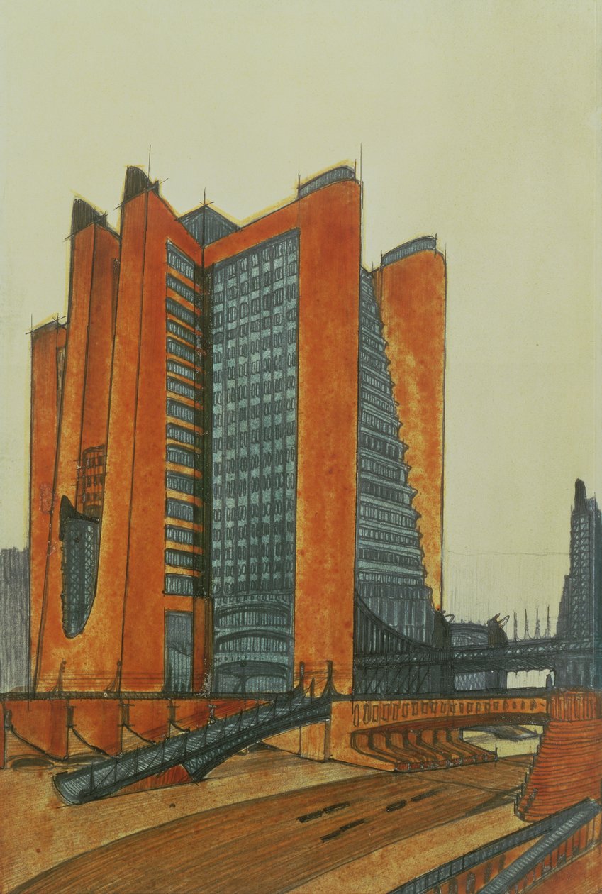La Citta Nuova, 1913 - Antonio SantElia