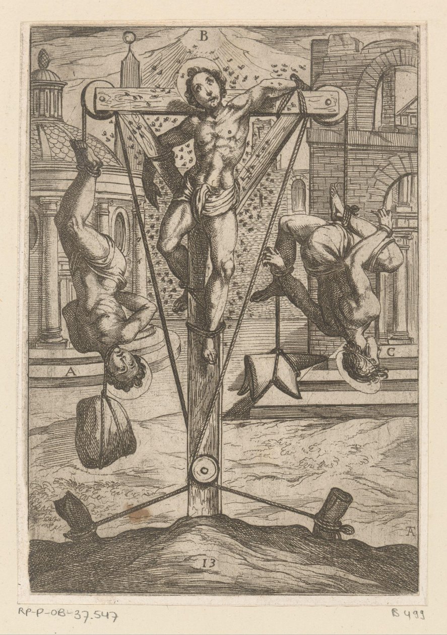 Exposition aux insectes et pendaisons - Antonio Tempesta