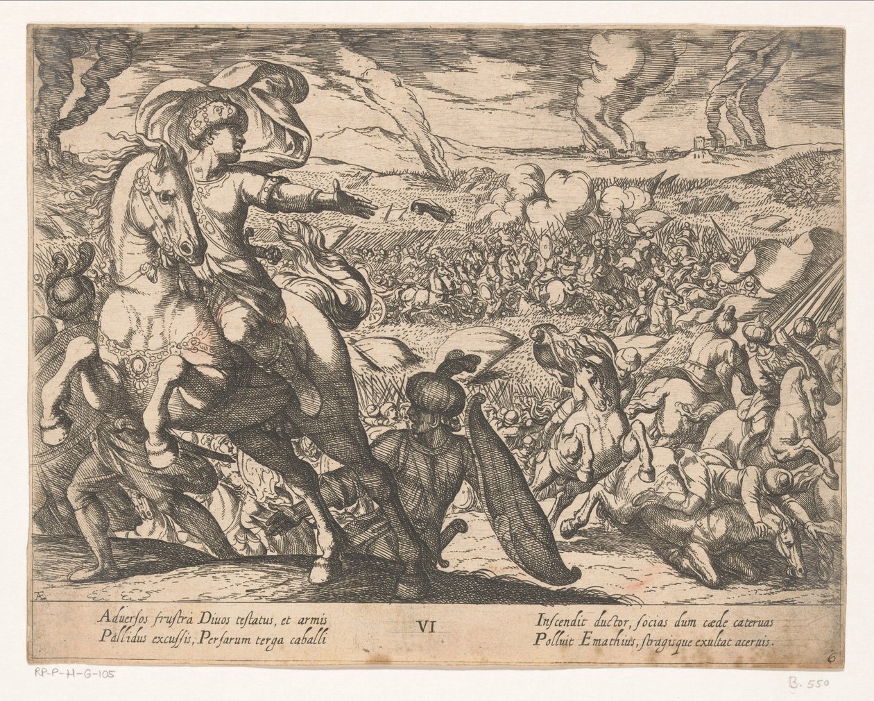 Darius fuit le champ de bataille - Antonio Tempesta