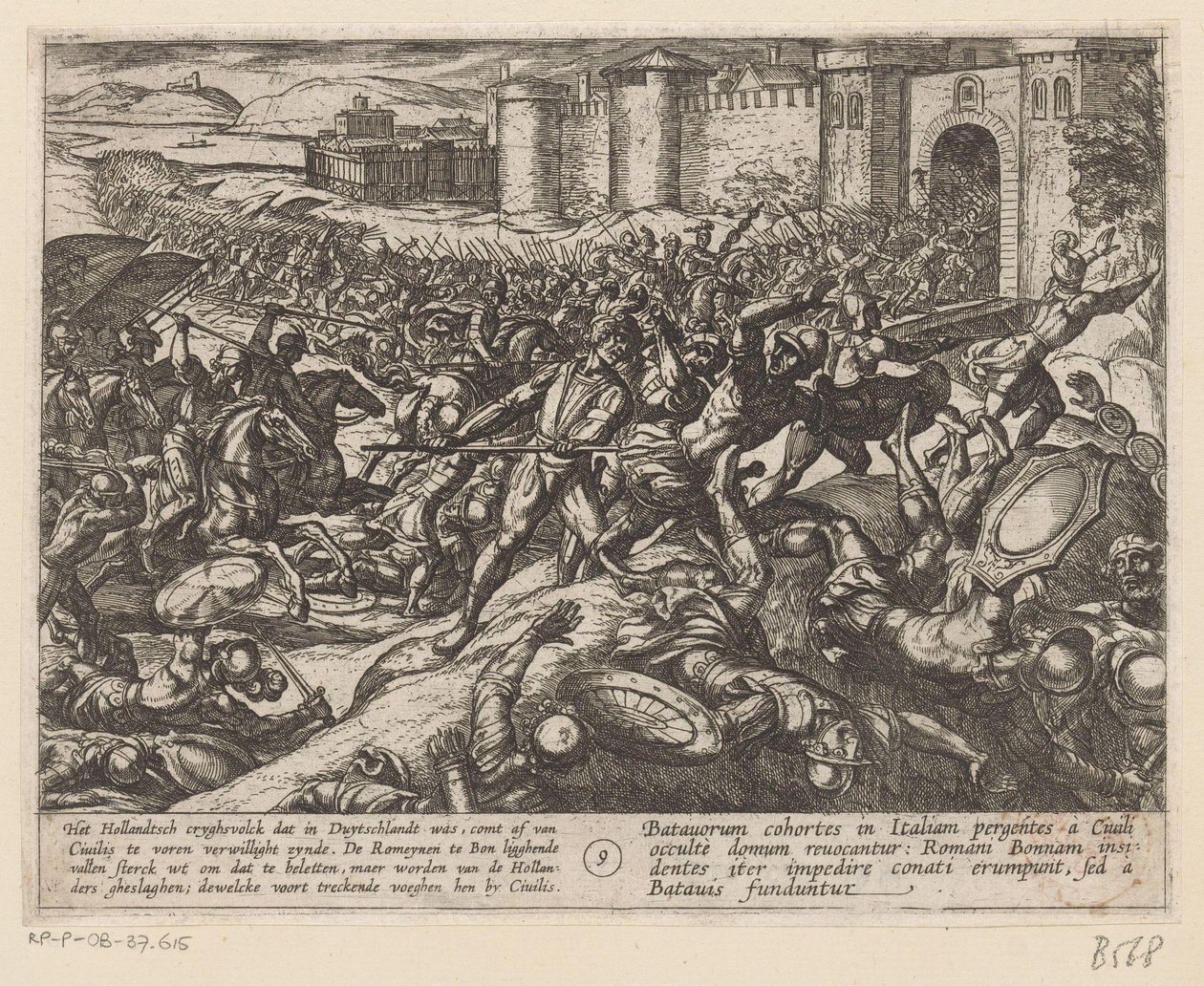 Les Romains sont vaincus par les troupes néerlandaises à Bonn
Les guerres bataves contre les Romains (série)
Batavorum cum Romanis Bellum (série) - Antonio Tempesta