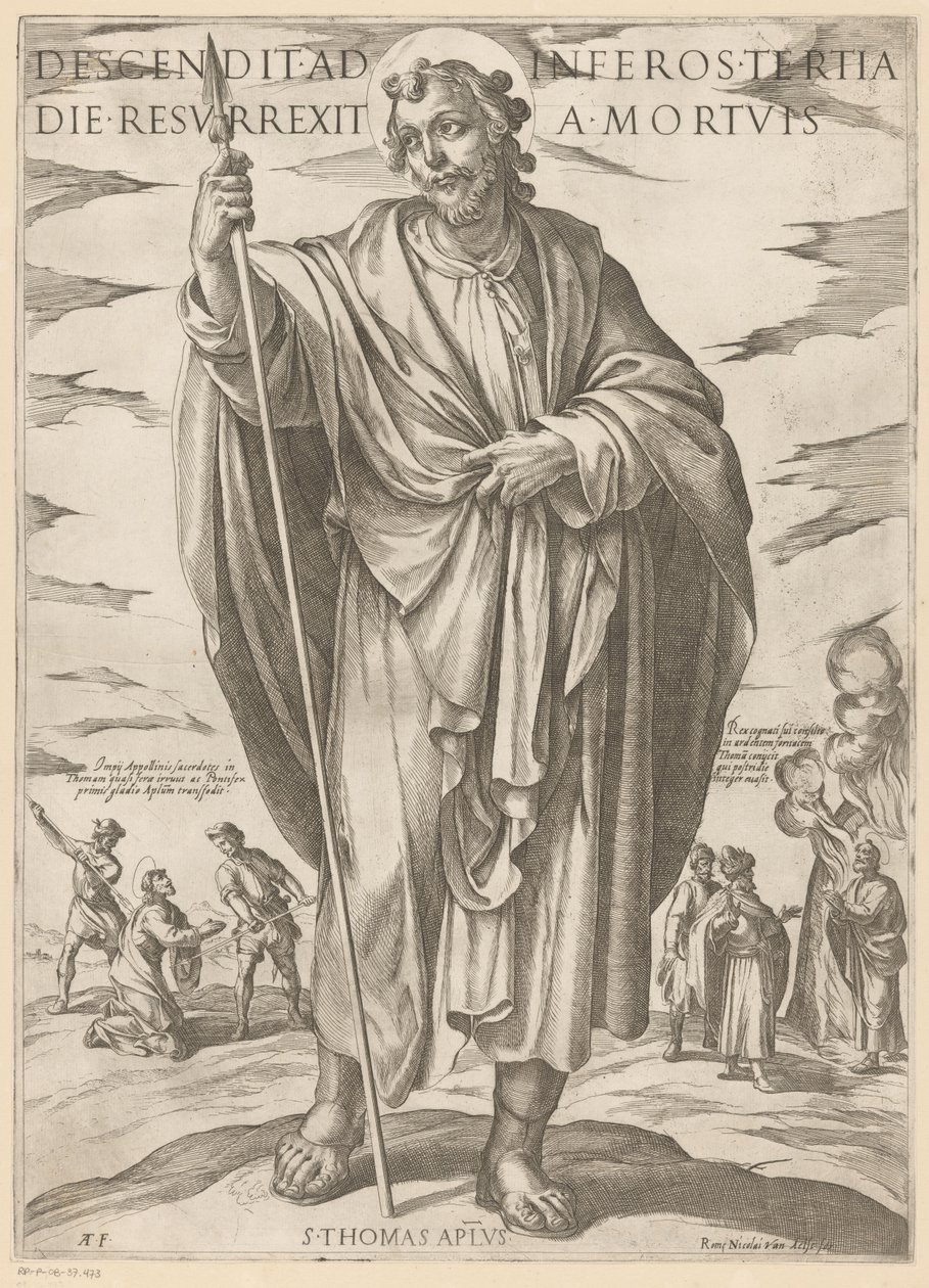 Saint Thomas - Antonio Tempesta