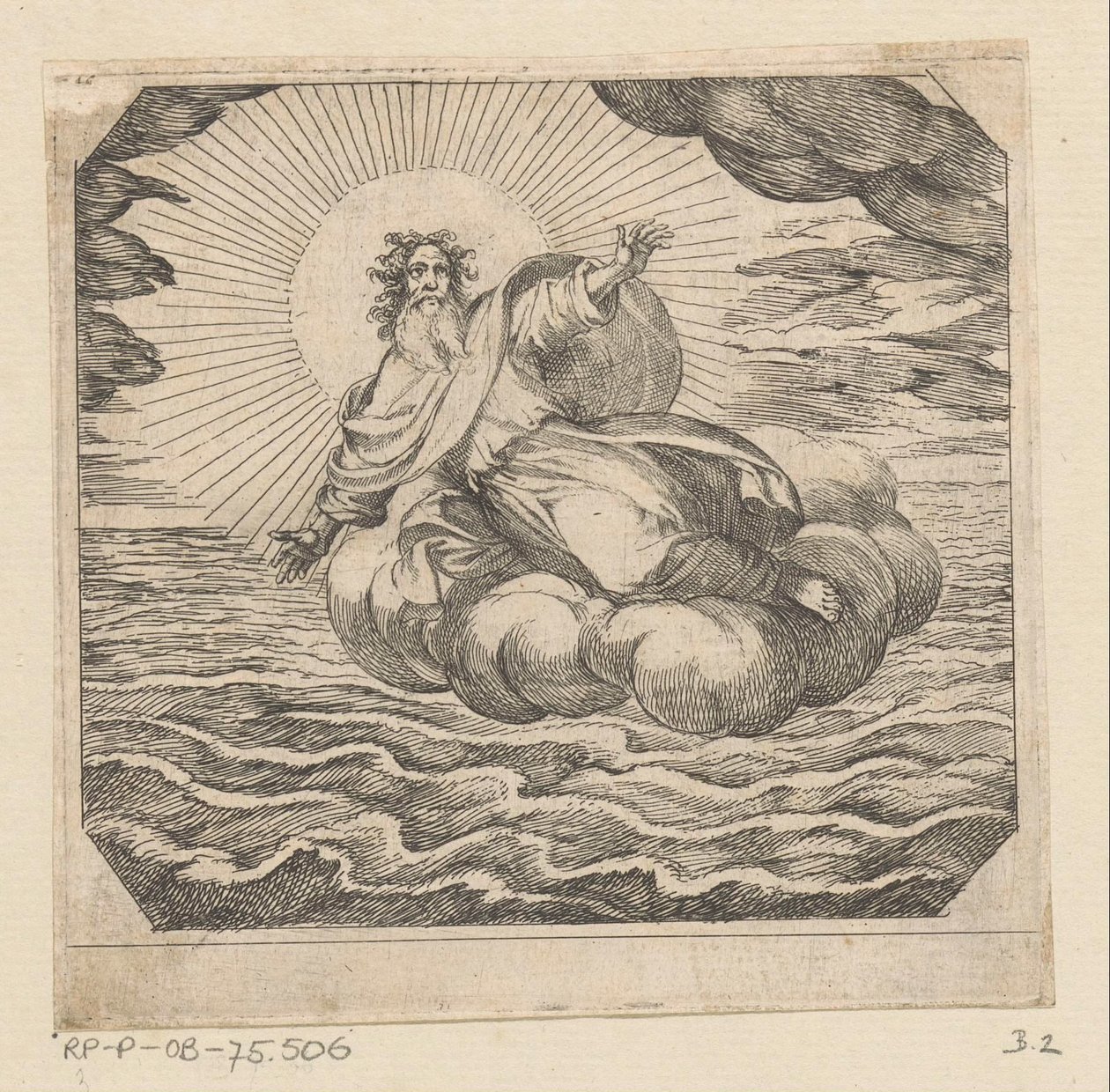 Dieu crée le ciel et la terre - Antonio Tempesta