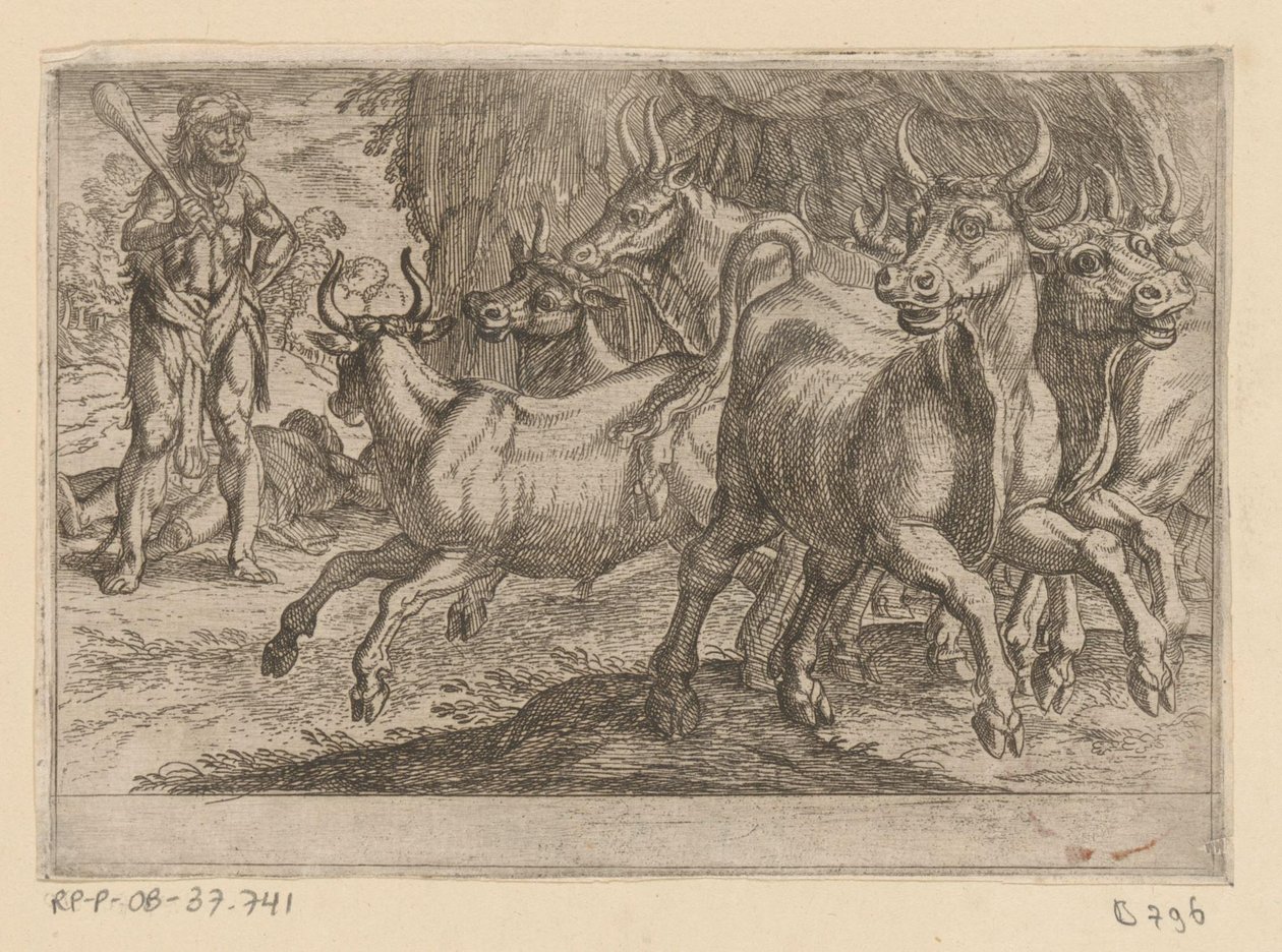 Hercule et les bœufs de Géryon (Les douze travaux d