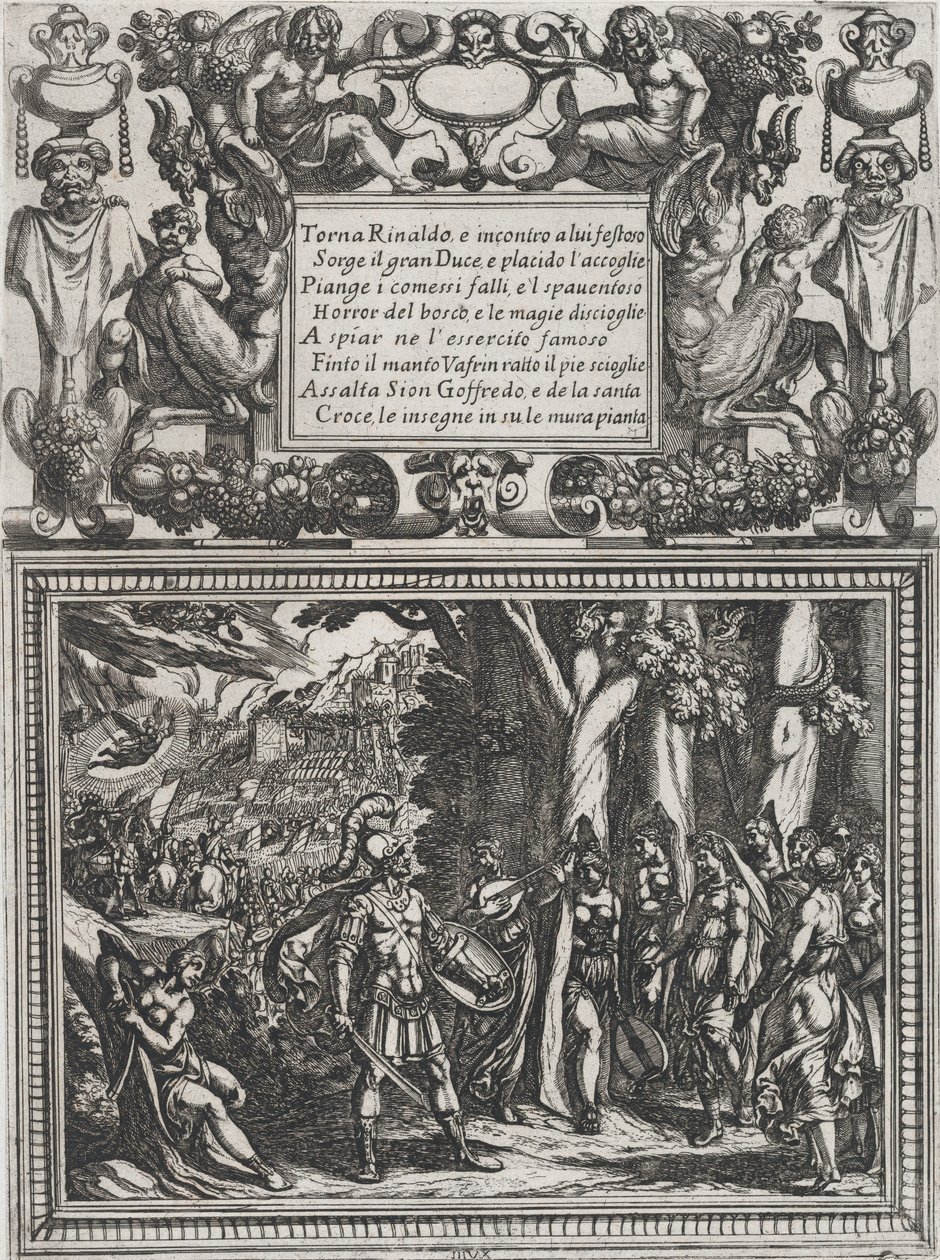 Planche 18 : Illustration du Chant XVIII, de 