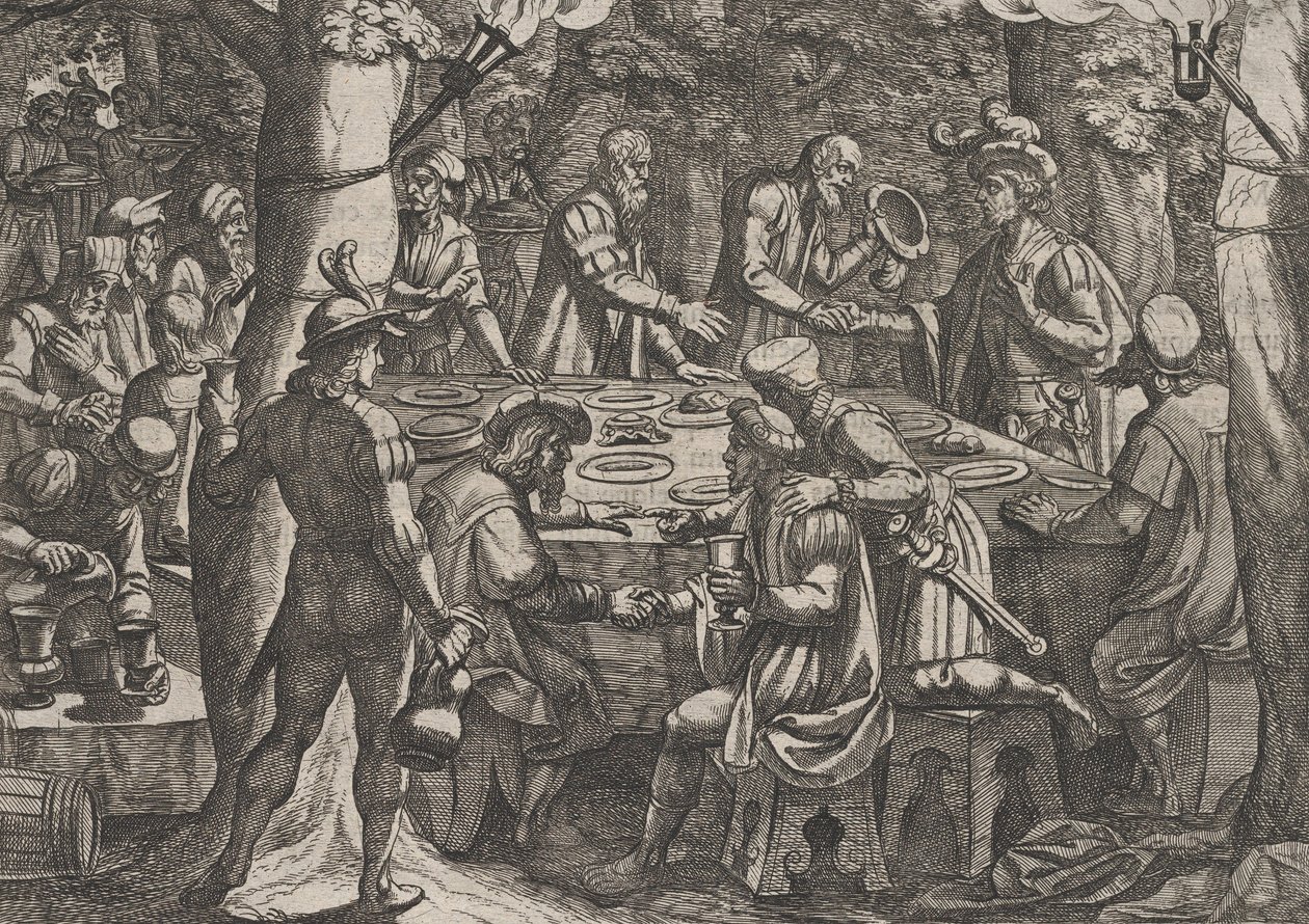 Planche 4 : Civilis dit aux anciens néerlandais qu