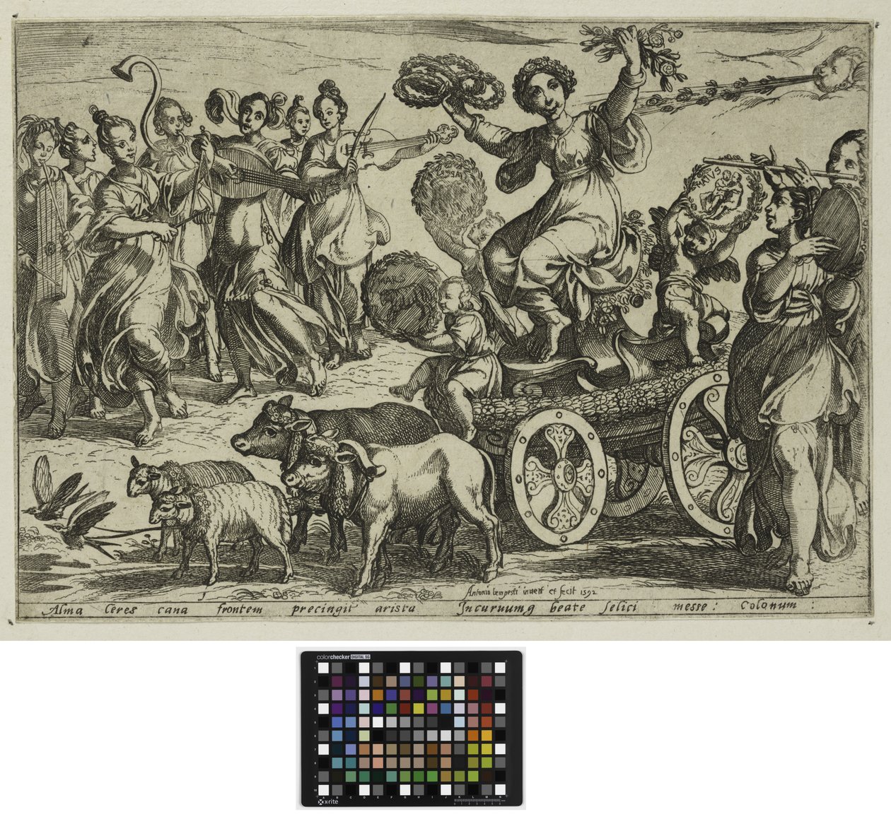 Les Quatre Saisons : Printemps, 1592 - Antonio Tempesta