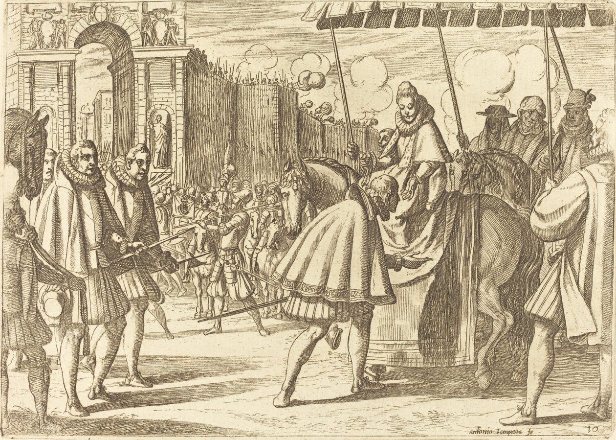 Entrée triomphale de Marguerite d