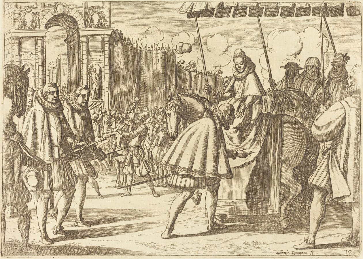 Entrée triomphale de Marguerite d
