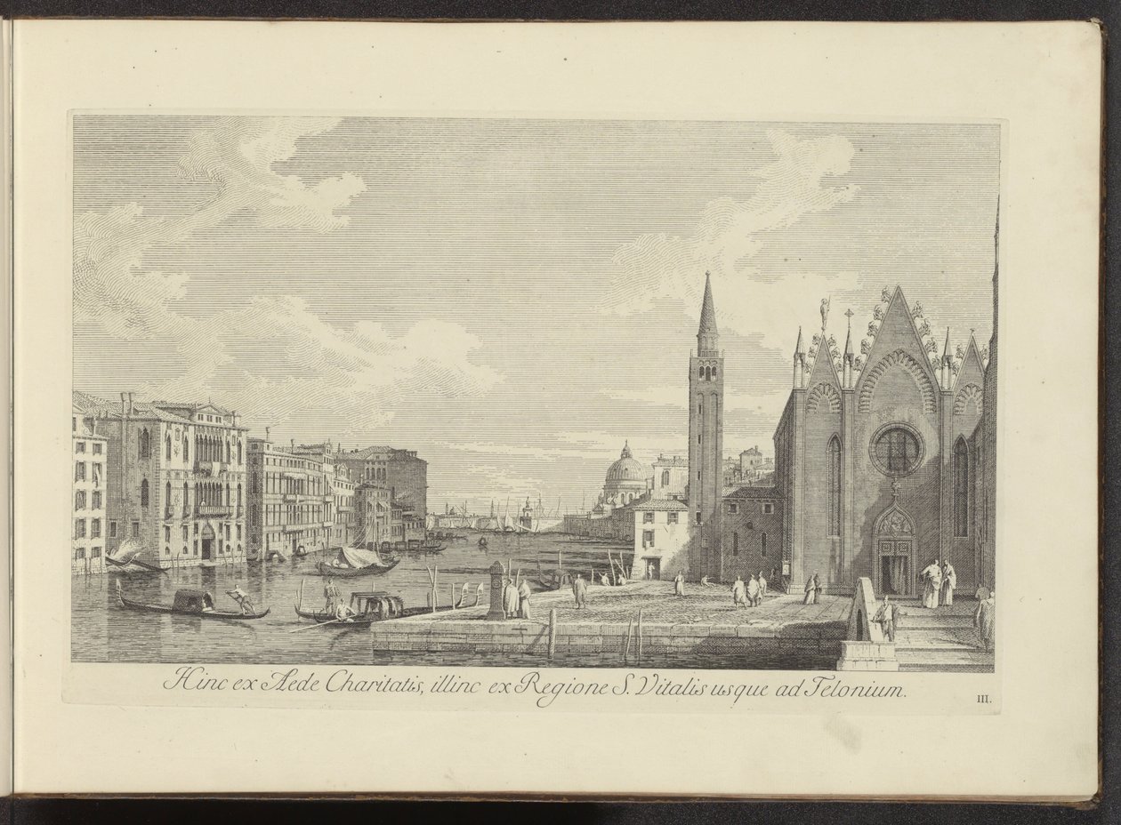 Vue sur le Canal Grande et l