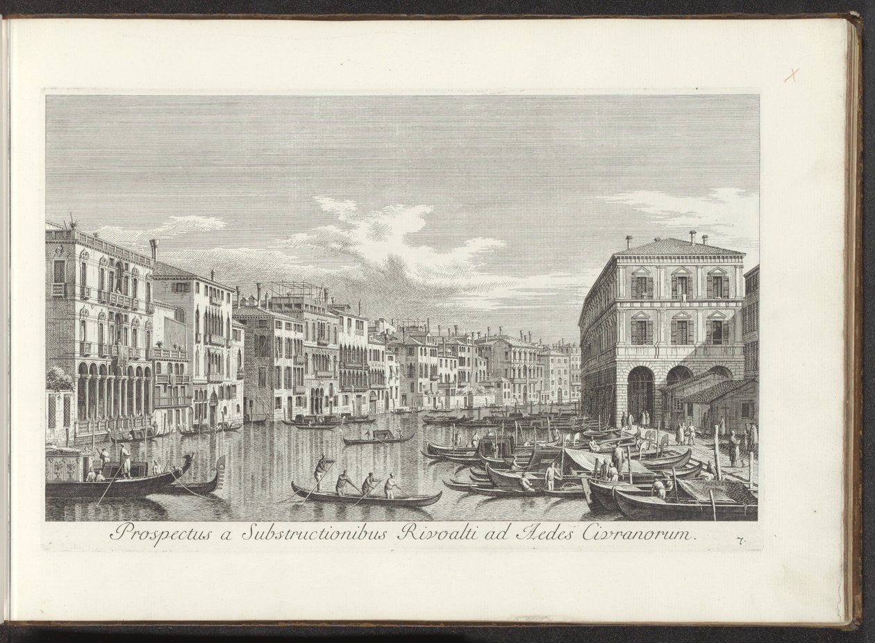 Vue du Grand Canal à Venise - Antonio Visentini