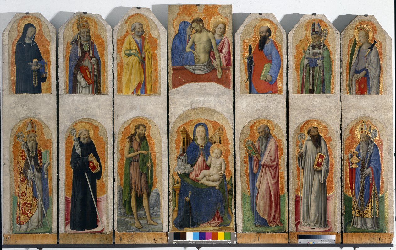 Polyptyque de Praglia, c.1448 - Antonio Vivarini
