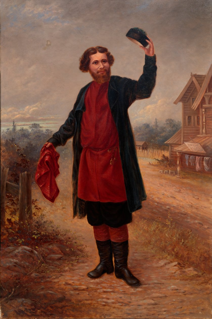 Homme russe, vers 1890-1899 - Antonio Zeno Shindler