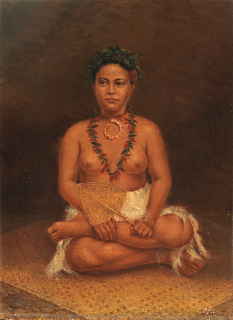 Femme samoane, vers 1890-1899 - Antonio Zeno Shindler