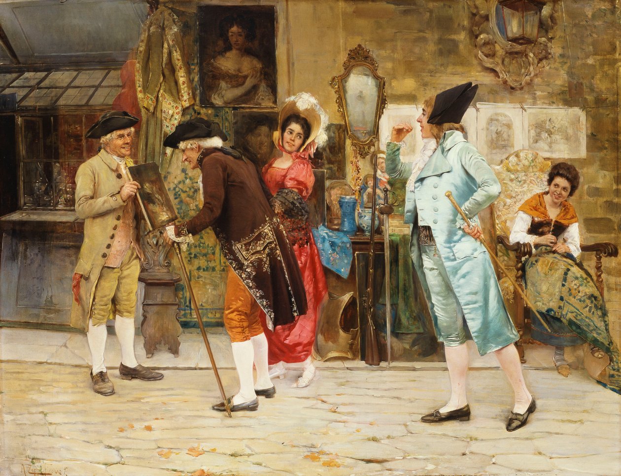 La vieille boutique de curiosités, 1892 - Antonio Zoppi