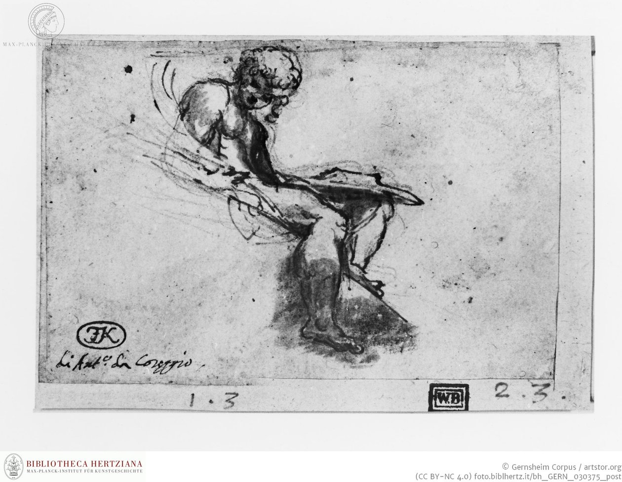 Correggio - Figure assise avec livre, obj08025394 - Antonio da Correggio