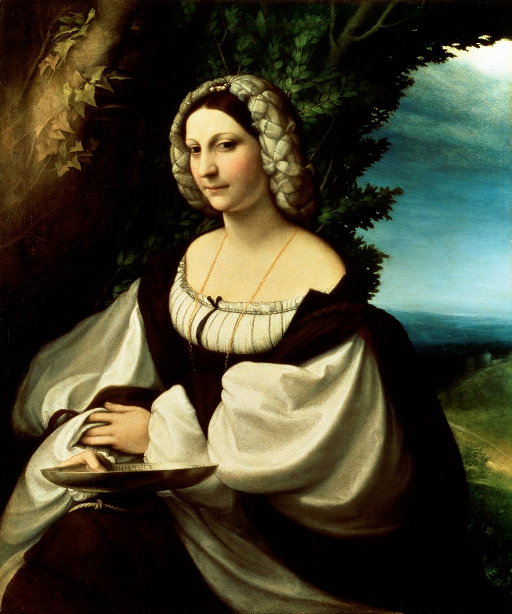 Portrait féminin - Antonio da Correggio