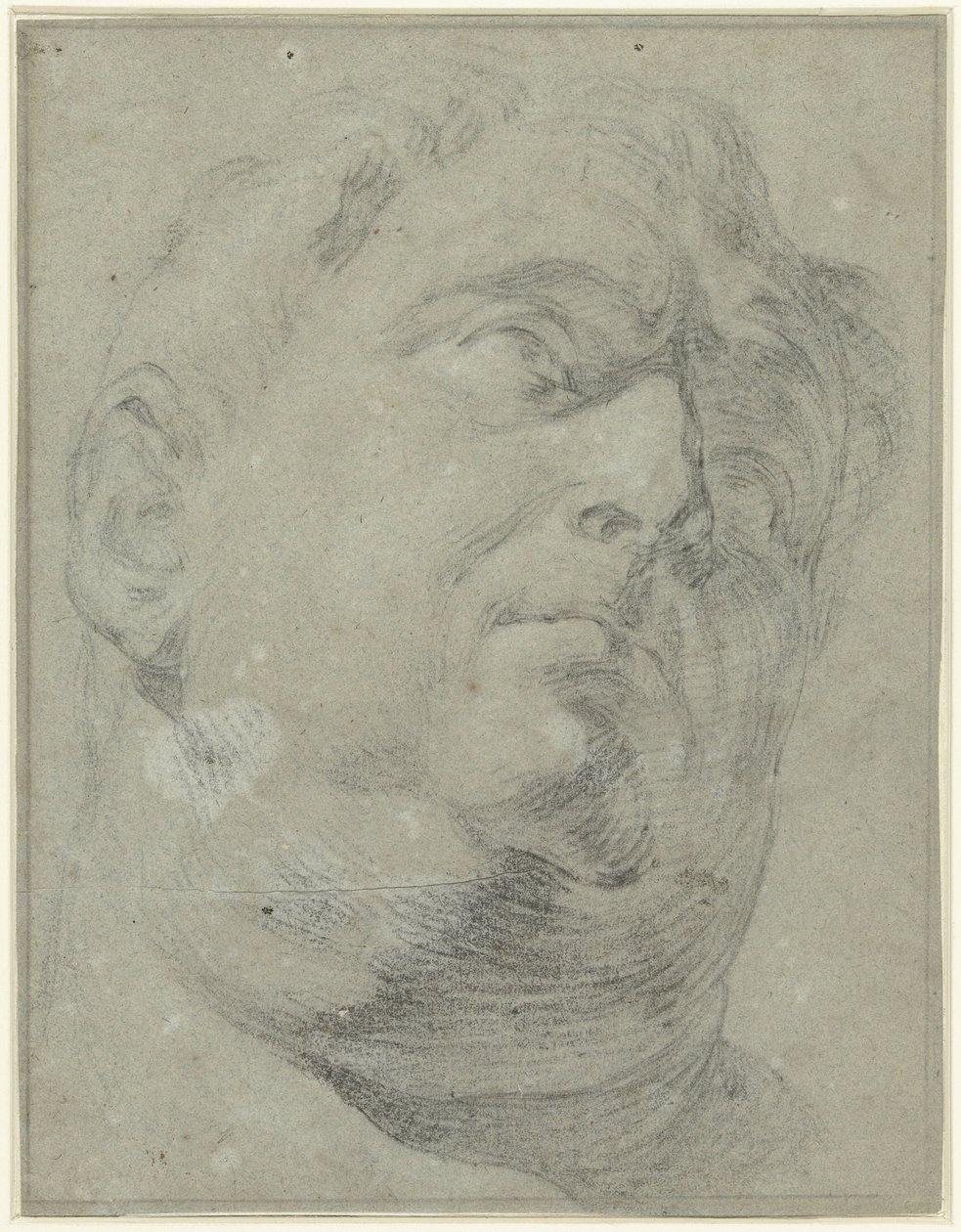 Buste en marbre romain antique de Vitellius présumé - Antonio da Cremona