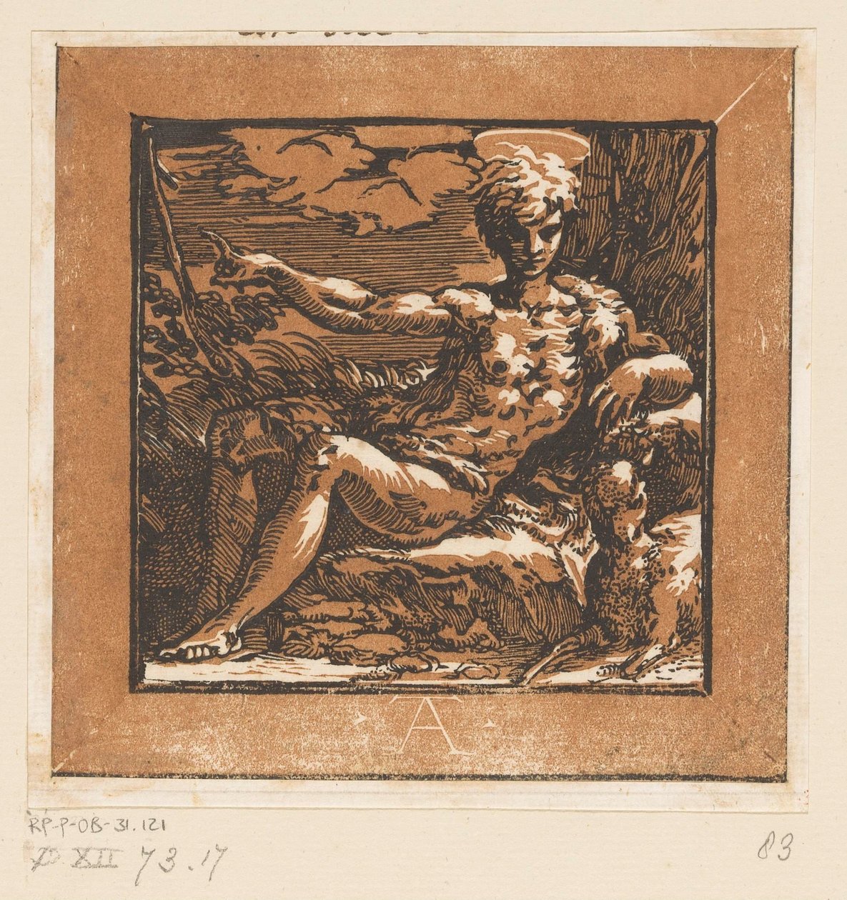 Jean-Baptiste dans le désert - Antonio da Trento