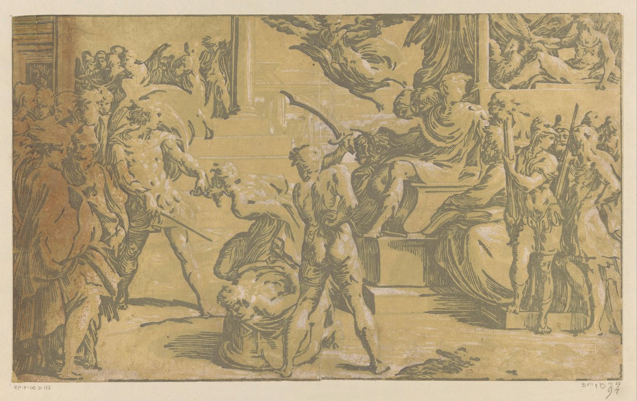 Le martyre des saints Pierre et Paul - Antonio da Trento