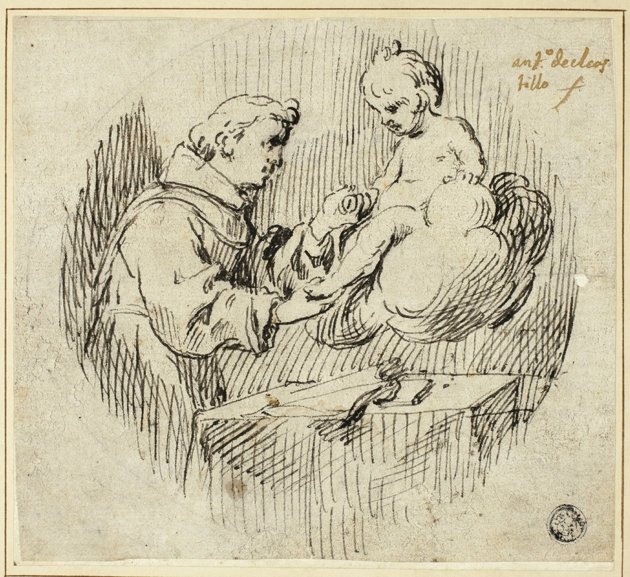 Saint Antoine de Padoue avec l