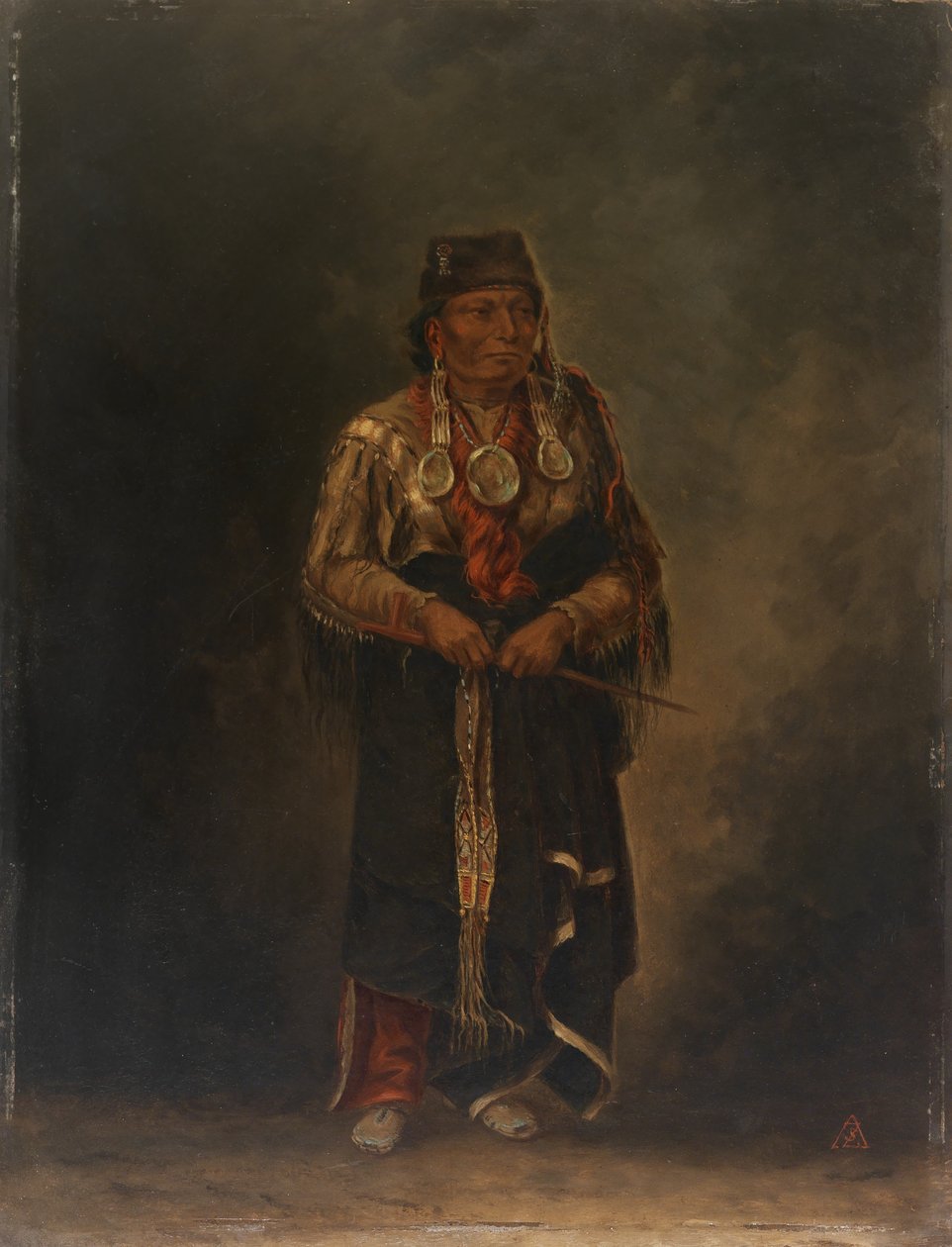 Chunka-ah-luta (Chien rouge) - Antonion Zeno Shindler