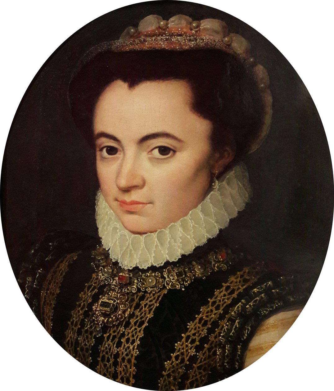 Portrait de Maria de Portugal, duchesse de Parme (1538-1577) - Antonis Mor