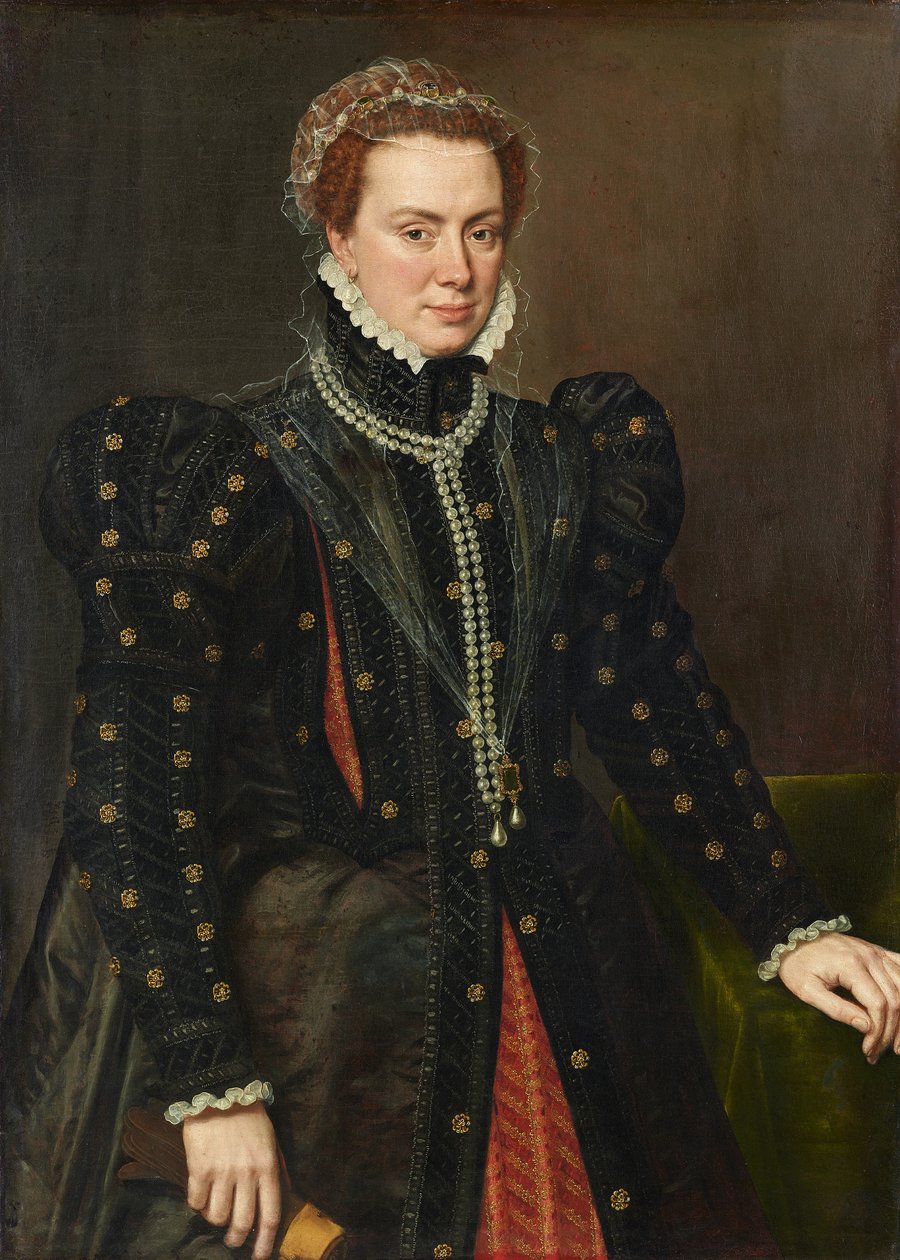 Allemand : Herzogin Margarete von Parma (1522-1586) Marguerite, duchesse de Parme - Antonis Mor