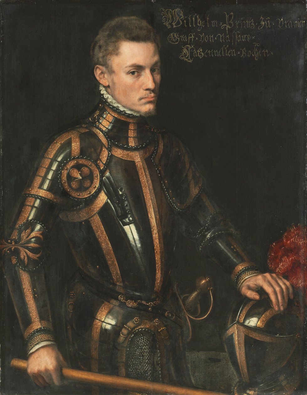 Allemand : Wilhelm I. von Oranien-Nassau Portrait de Guillaume Ier de Nassau - Antonis Mor