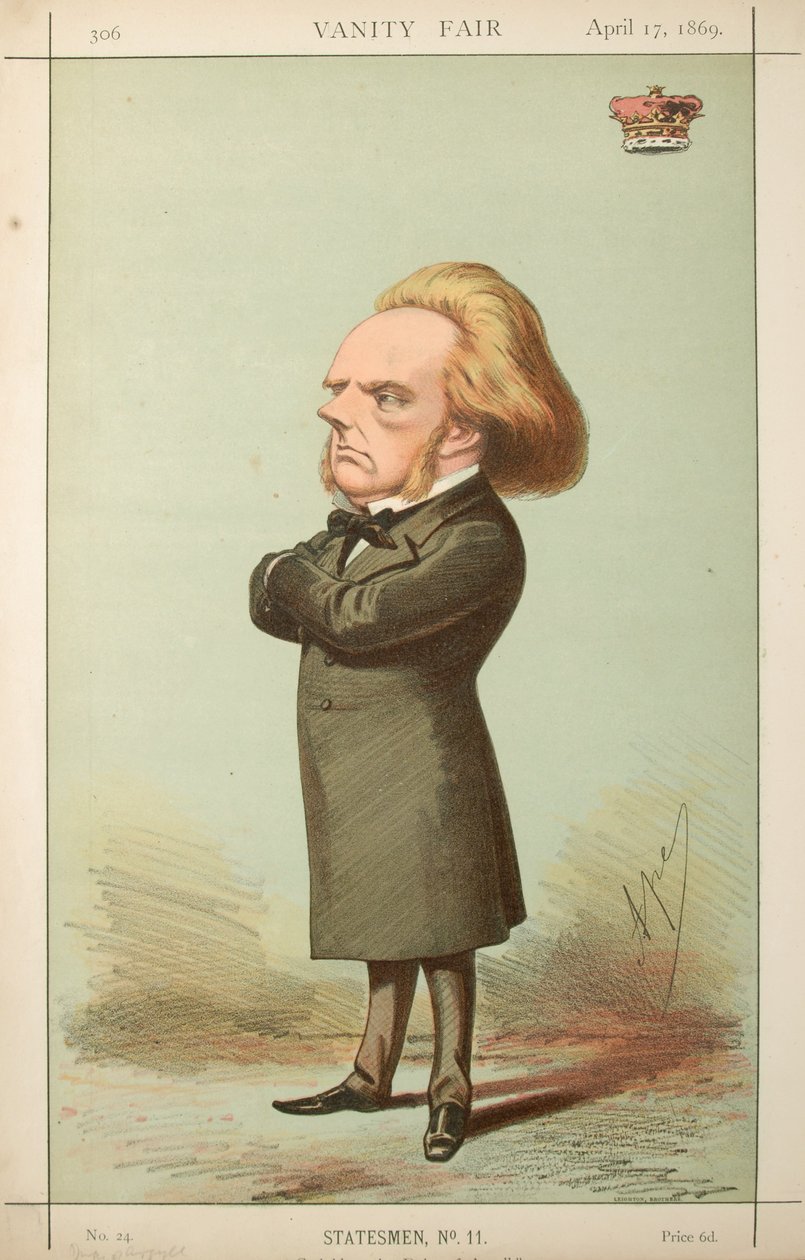 Caricature du duc d