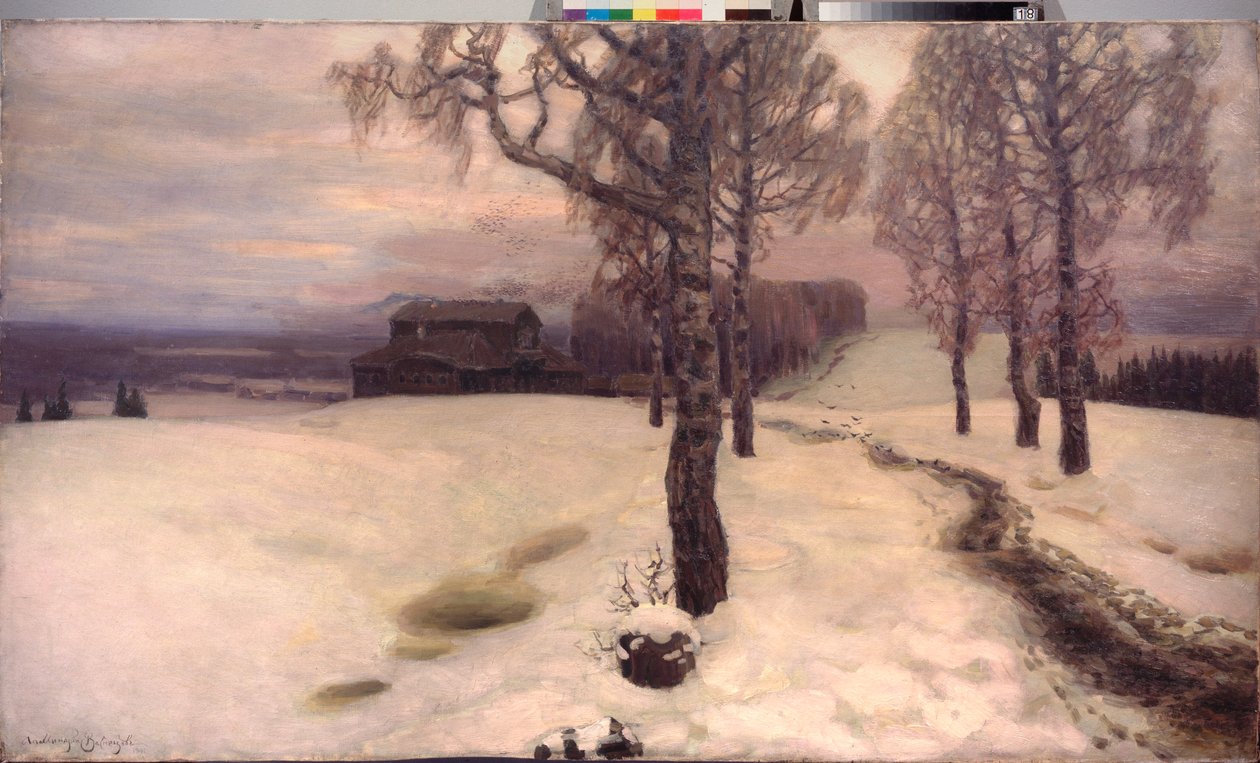 Un souffle de printemps - Apollinari Mikhailovich Vasnetsov