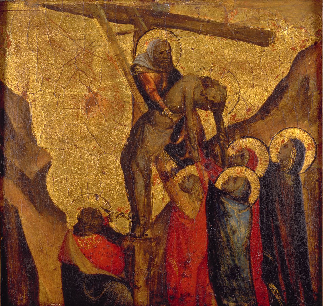 La Déposition du Christ de la Croix - Arcangelo di Cola da Camerino