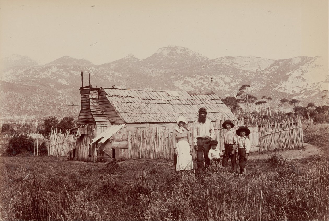 Maison des insulaires, Flinders Island - Archibald James Campbell