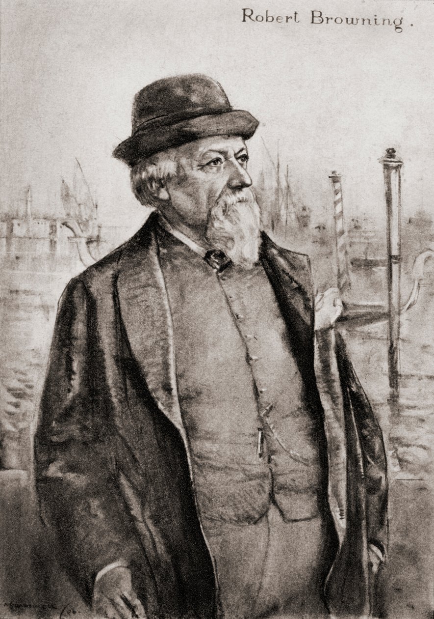 Robert Browning - Archibald Standish Hartrick
