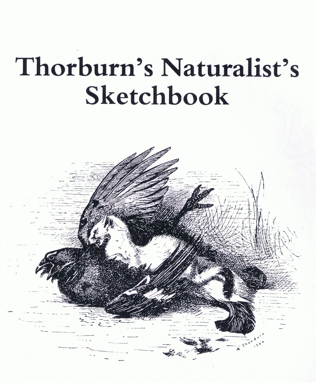 Page de titre (Hermine et gibier), publié par Book Club Associates - Archibald Thorburn