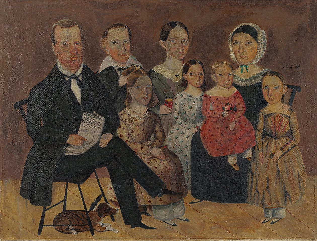 Portrait de la famille John J. Wagner - Archie Thompson