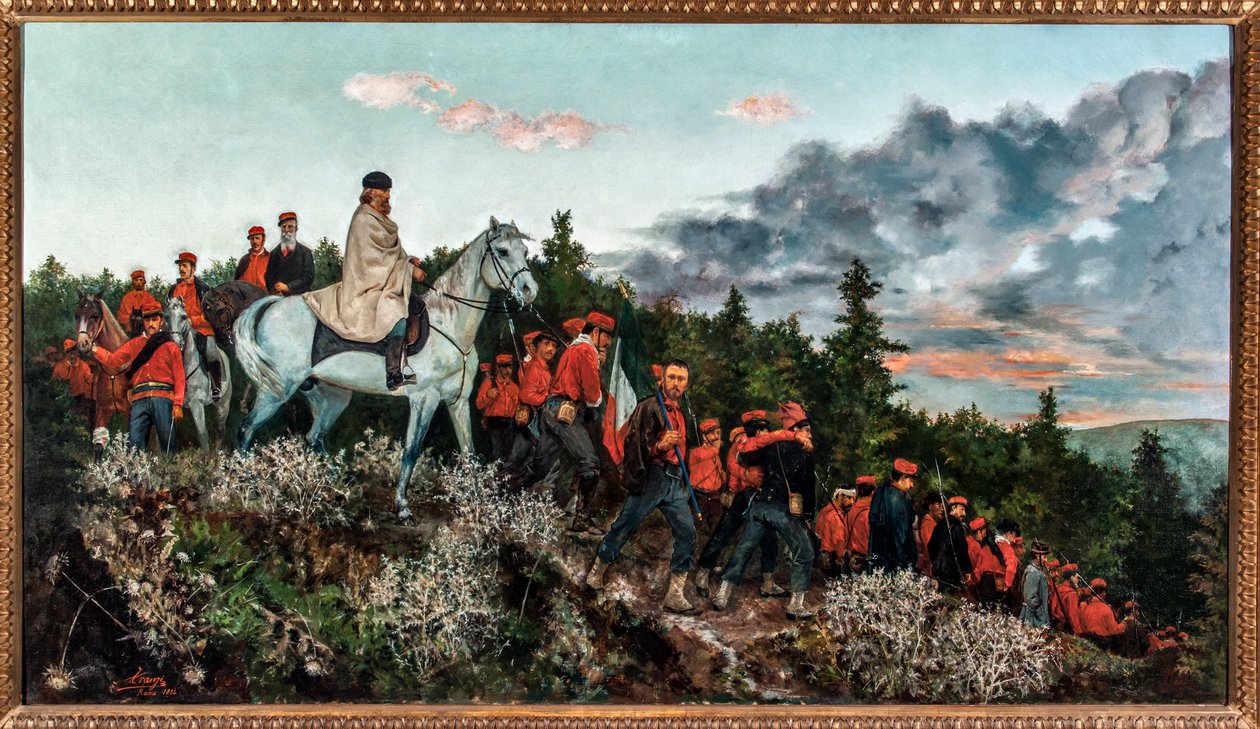 La Bataille de Mentana, 3 novembre 1867 - Archimede Tranzi
