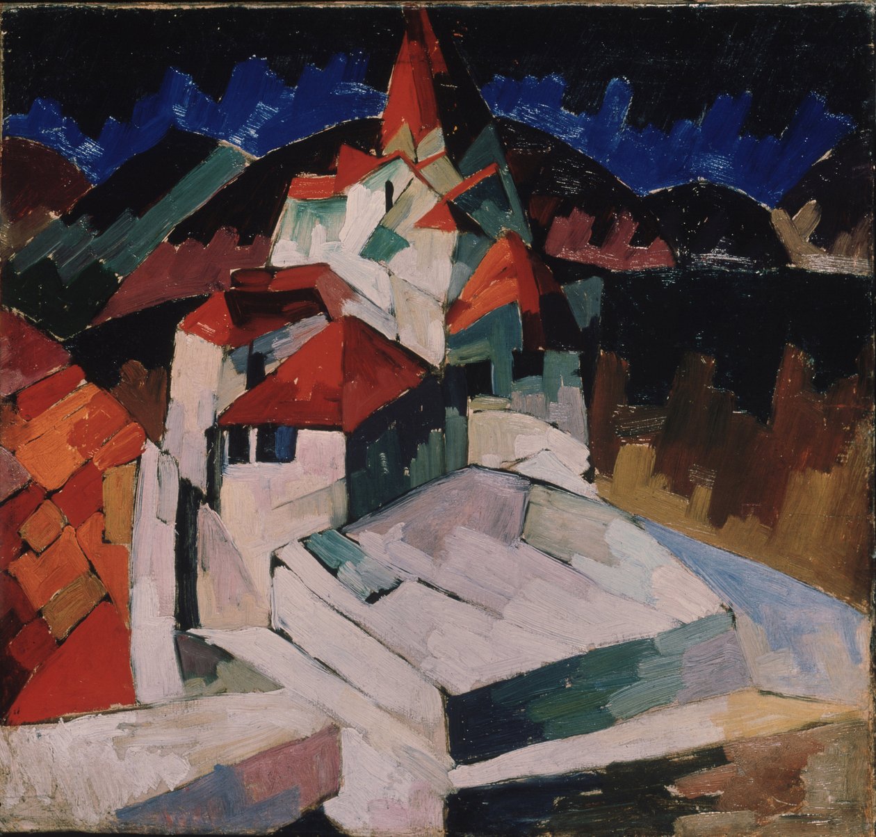Église à Kislovodsk - Aristarkh Vasilievic Lentulov