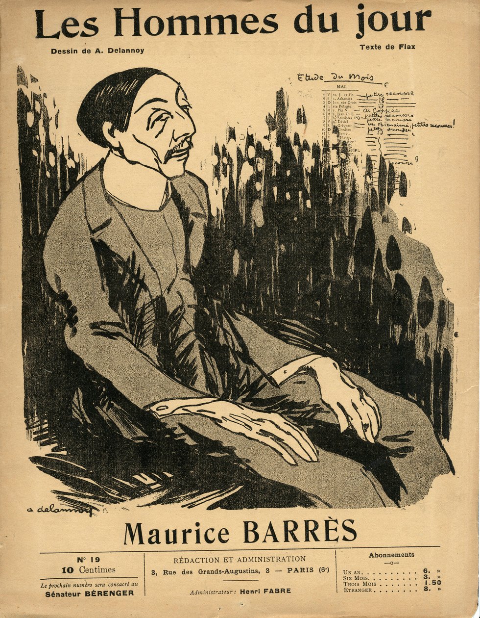 Couverture de "Les Hommes du jour", numéro 19 - Aristide Delannoy
