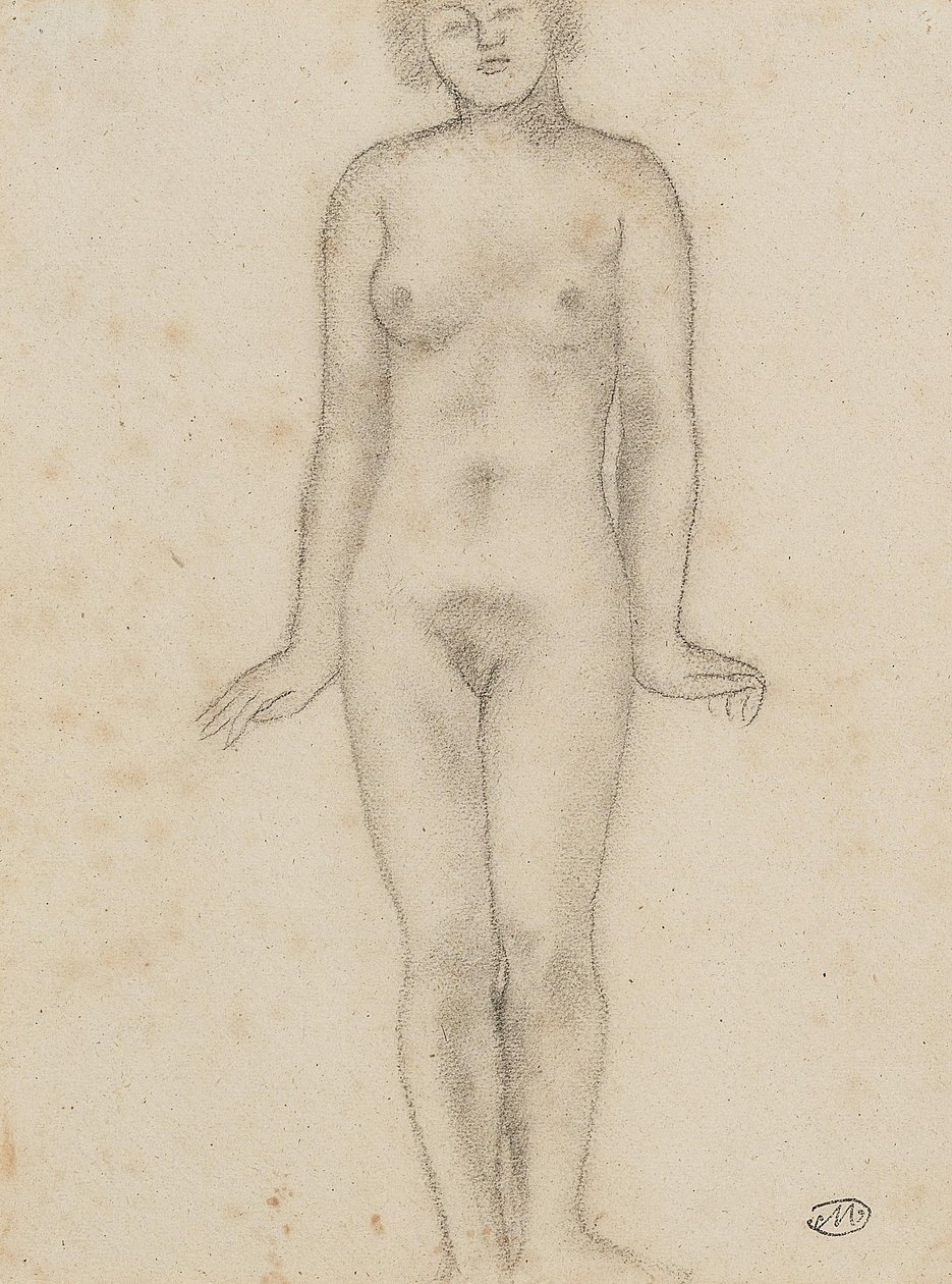 Aristide Maillol Étude pour la Sculpture Centrale des trois Nymphes - Aristide Maillol
