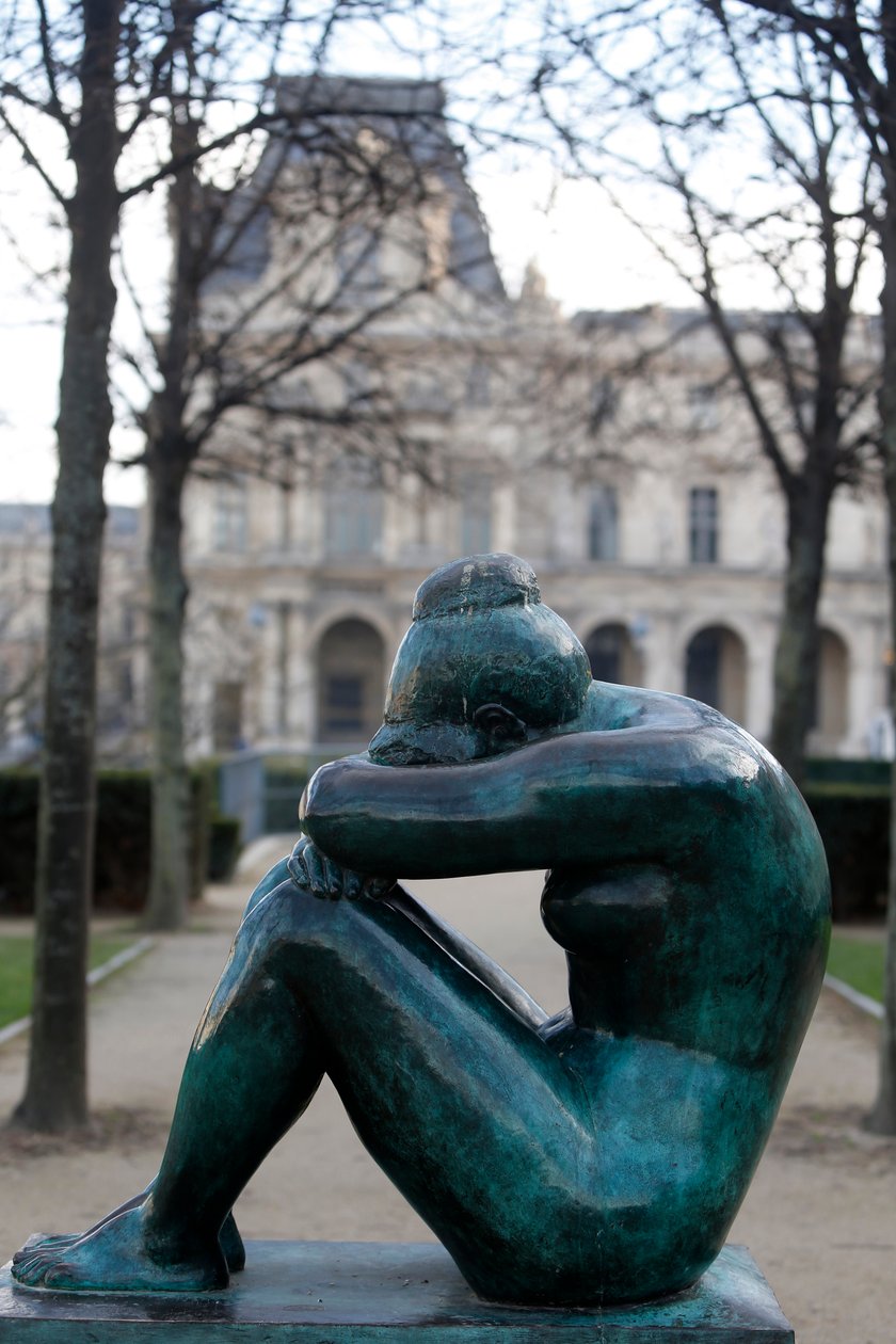 Jardin des Tuileries, Aristide Maillol, La Nuit, Paris, France - Aristide Maillol