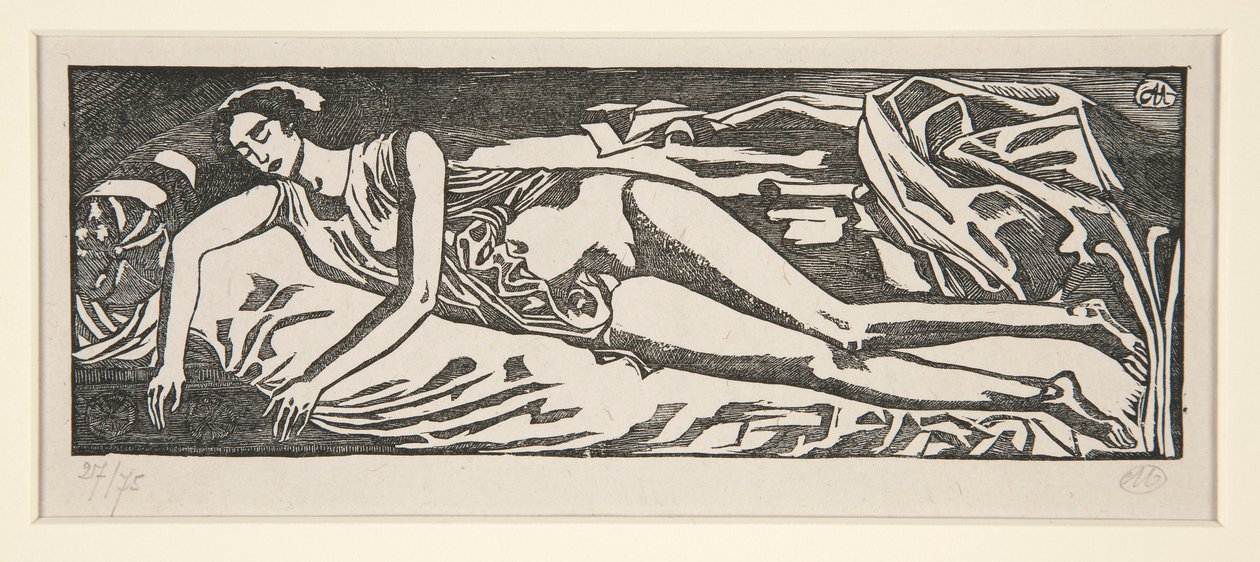 Femme allongée - Aristide Maillol