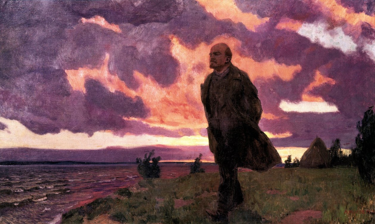 Lénine à Razliv - Arkadij Aleksandrovic Rylov