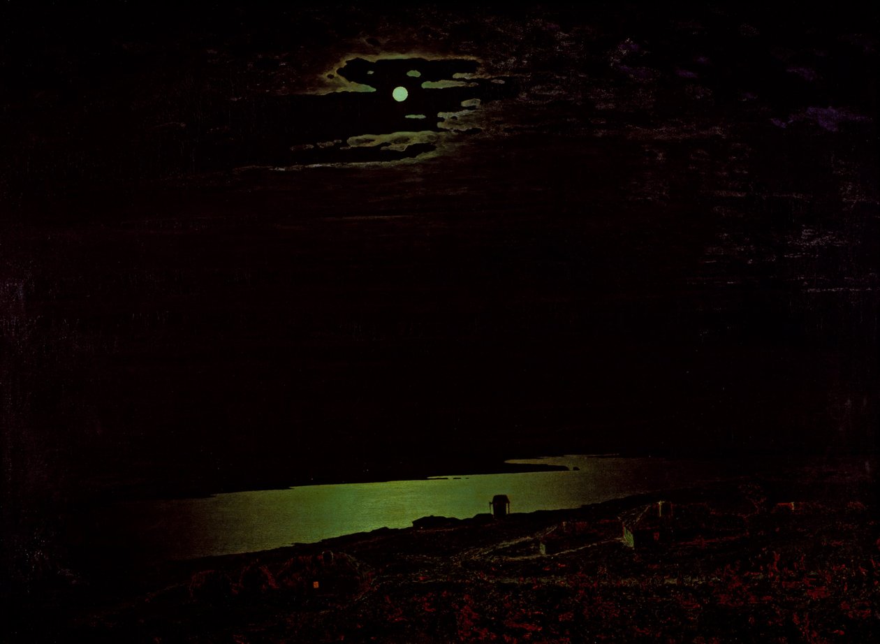 Nuit au clair de lune sur le Dniepr - Arkhip Kuindzhi