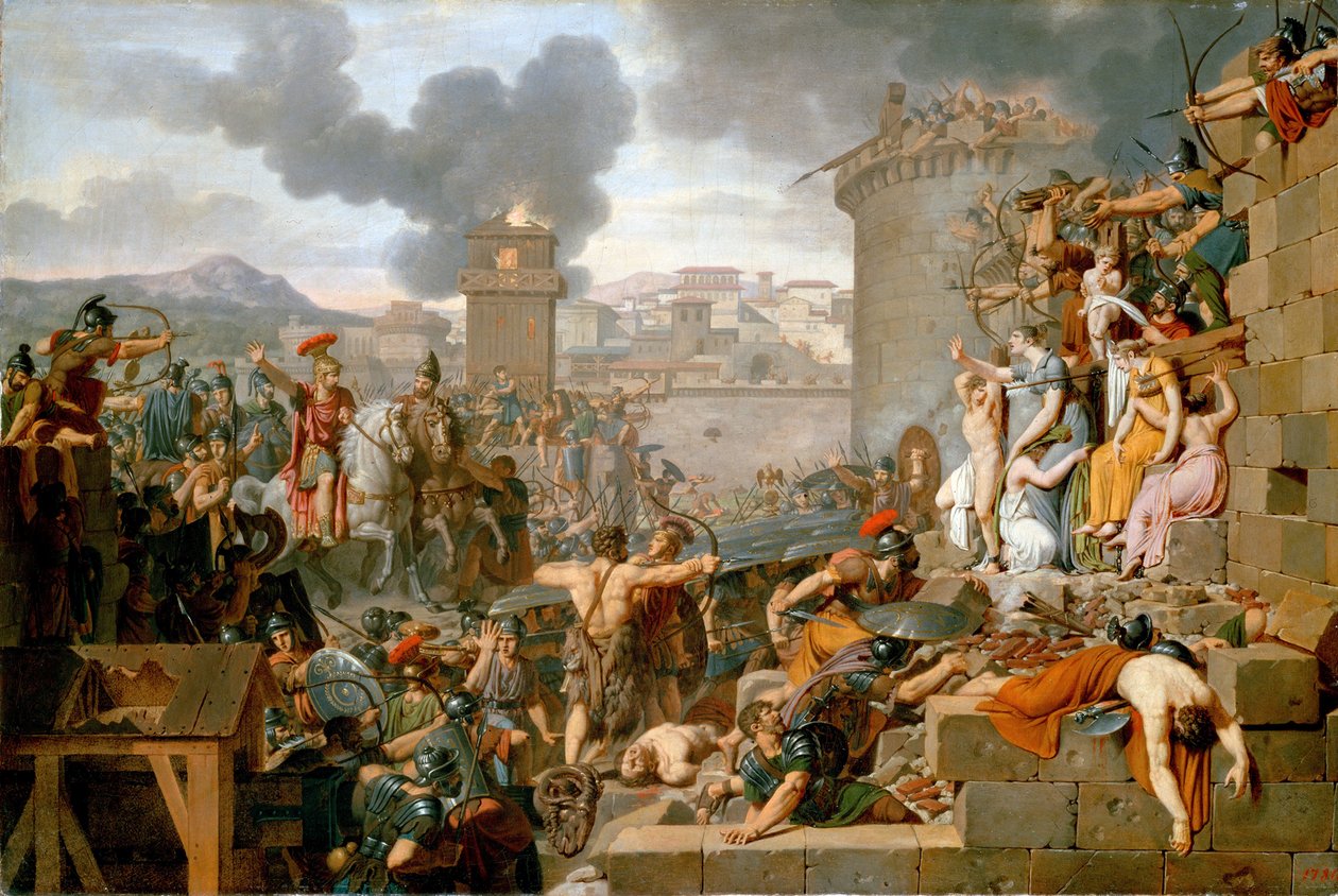 Metellus levant le siège, avant 1805 - Armand Charles Caraffe