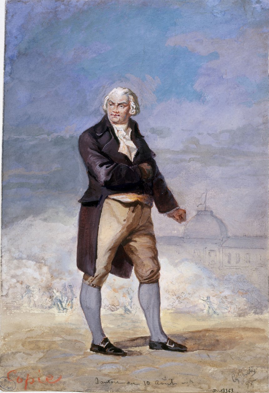 Portrait de Georges Jacques Danton, 1879 - Armand Cyboule