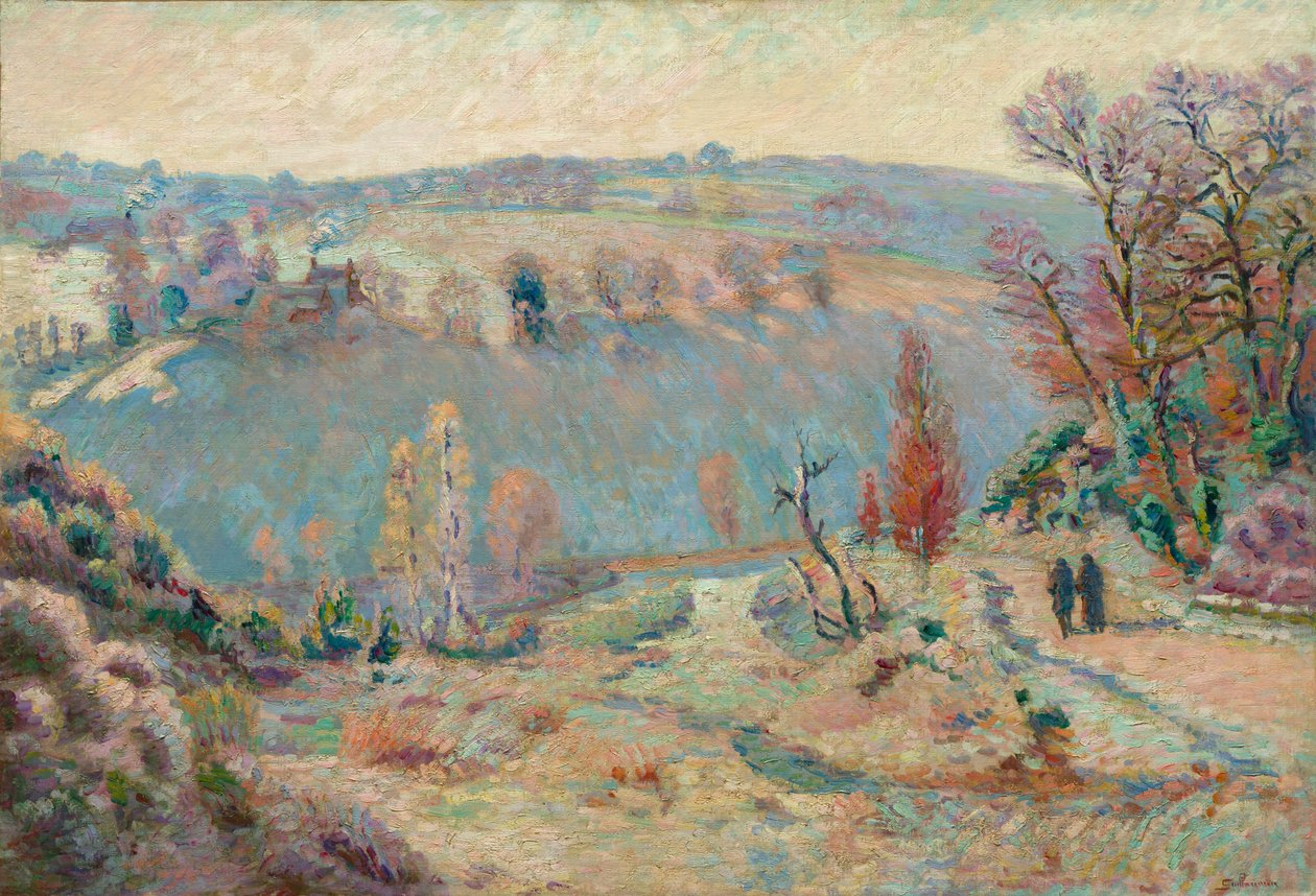 Vallée de la Sédelle à Pont Charraud : Gelée Blanche - Armand Guillaumin