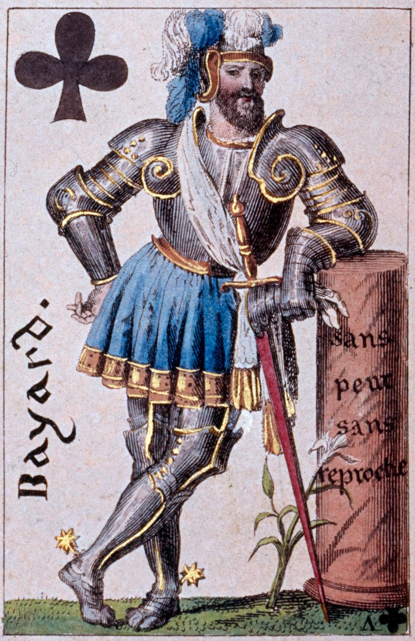 Représentation du Chevalier Pierre Terrail, Seigneur de Bayard (1476-1524) (détail) - Armand Gustave Houbigant