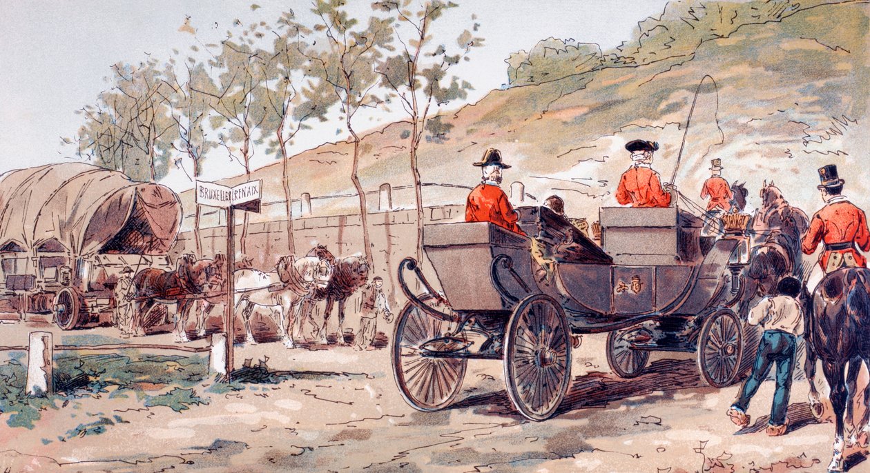 Le Carrosse Royal de Léopold Ier de Belgique vers 1830, 1886 - Armand Jean Heins